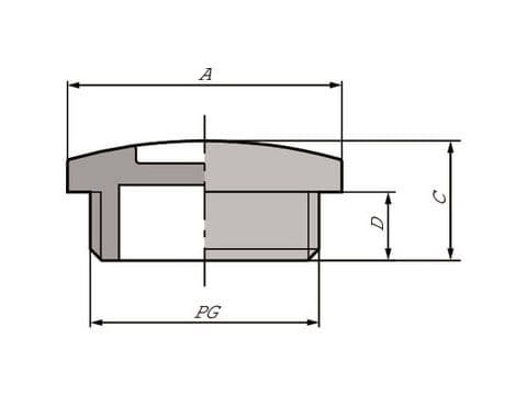 LAPP SKINDICHT BL PG 9 Blindprop PG9 Messing Natur 100 stk