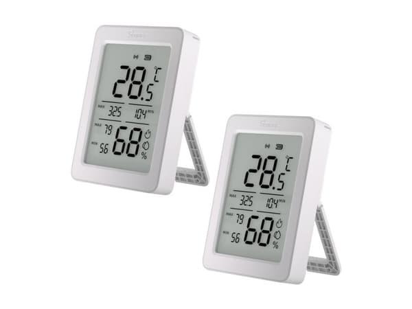 Sonoff temperatur- och fuktighetssensor SONOFF ZigBee SNZB-02DR2 2-pack