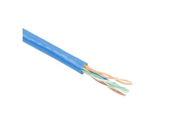 ACT CAT5E U/UTP patchkabel strimmad blå 100 m (EP560H)