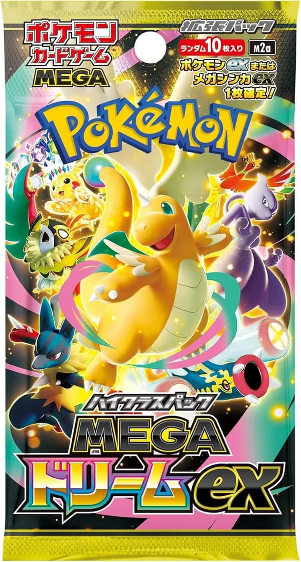 Pokemon TCG: Mega Evoliution - Mega Dream Booster JP (1 pcs)