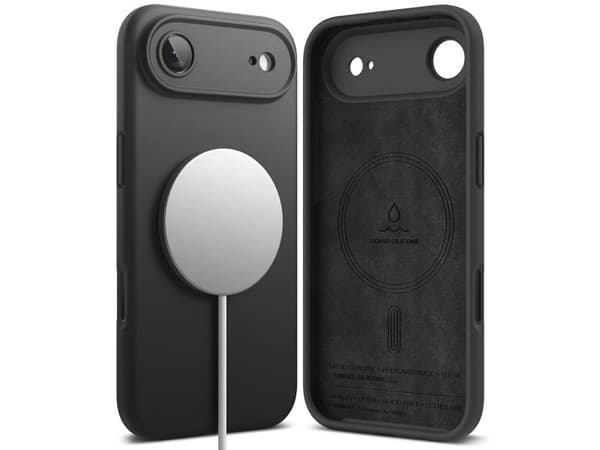 Ringke Silicone Magnetic Magsafe iPhone 17 Air black