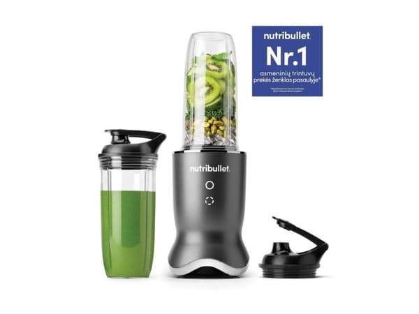 NutriBullet Ultra - Mikser - 1.2 kW - sølv / mørkegrå