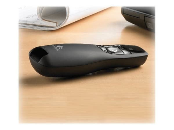 Logitech Wireless Presenter R400 - Presentasjonsfjernstyring - radio