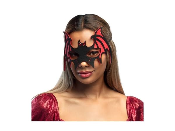 Rød flaggermus øyemaske