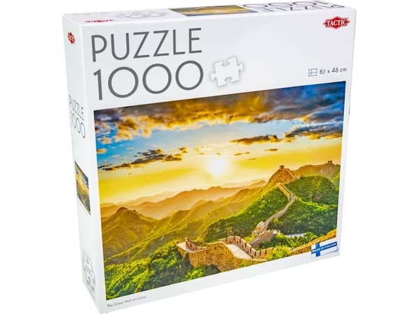 Tactic puslespill "Den kinesiske mur" (Tactic), 1000 brikker