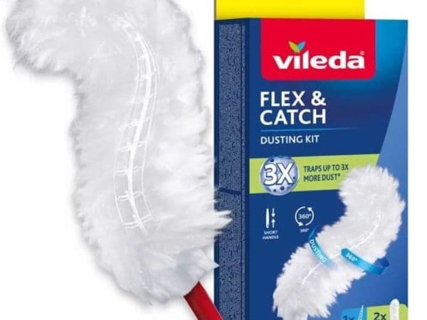 Vileda 179432, Dammvippa, Vit, Röd