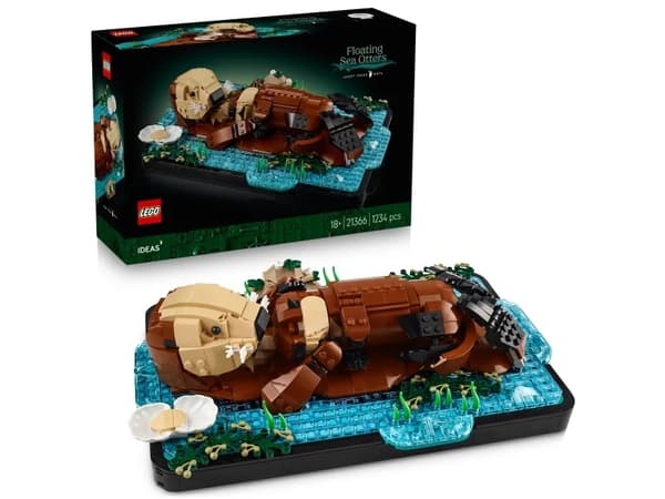 LEGO Ideas 21366 Floating Sea Otters