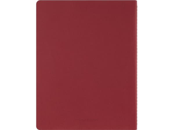 Student Cahier Blank XXL Rød