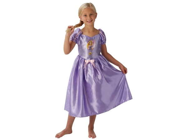 Disney Prinsesse Rapunzel Kostume til børn(Str. 104)