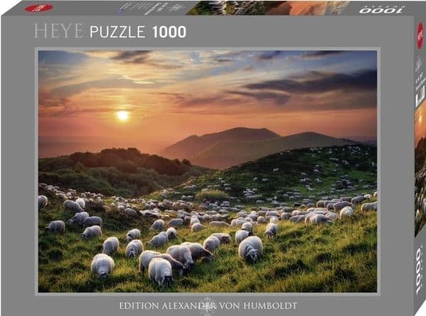 Heye Puzzle 1000 el. Sheep and volcanoes