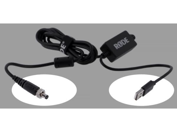 RODE DC-USB1 Virtajohto RØDECaster Pro Blackille