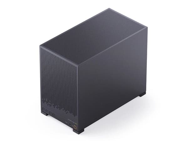 Jonsbo D32 STD, Midi Tower, PC, Svart, micro ATX, Mini-ITX, Stål, Spela