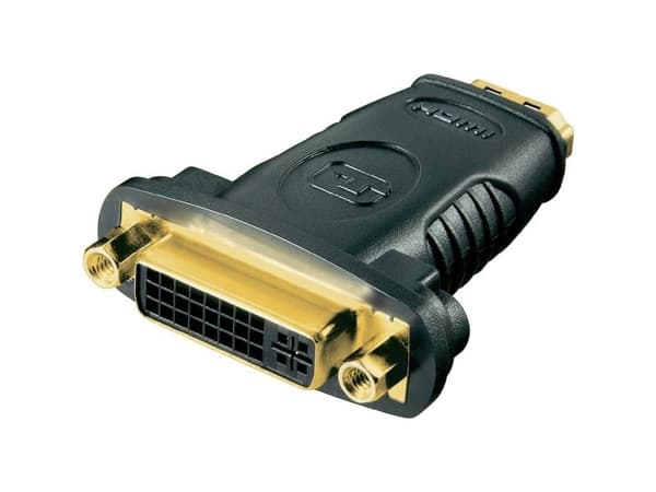 Goobay 68690, HDMI typ A, DVI-I (24+5 stift), sortiment
