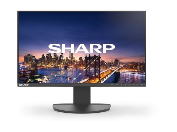 Sharp MultiSync EA272F, 68,6 cm (27"), 1920 x 1080 pikseliä, Full HD, LCD, 6 ms, musta