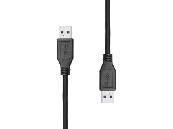 USB-kabel ProXtend USB-A - USB-A 1 m svart (USB3AA-001)