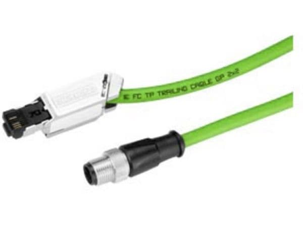 Siemens 6XV1871-5TN10, Cat5e, Grön