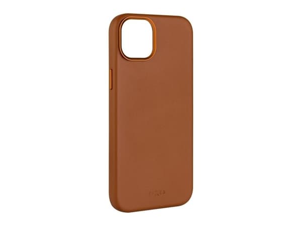 FIXED MagLeather, Mobilskal, Apple, iPhone 15 Plus, 17 cm (6.7"), Brun