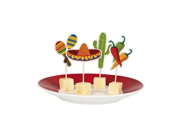 Fiesta cocktails sticks