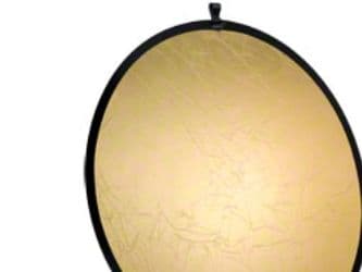 Walimex Foldable Reflector - Hopfällbar reflektor - silver/guld - Ø107 cm