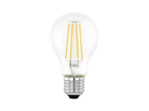 EGLO E27 LED A60 klar standardpære med varmt hvitt lys og integrert sensor (dag-/nattsensor)