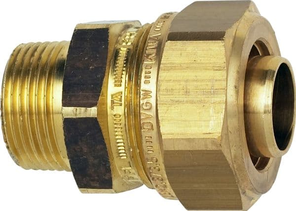 TA PEX övergångsnippel 22 mm x 1/2"