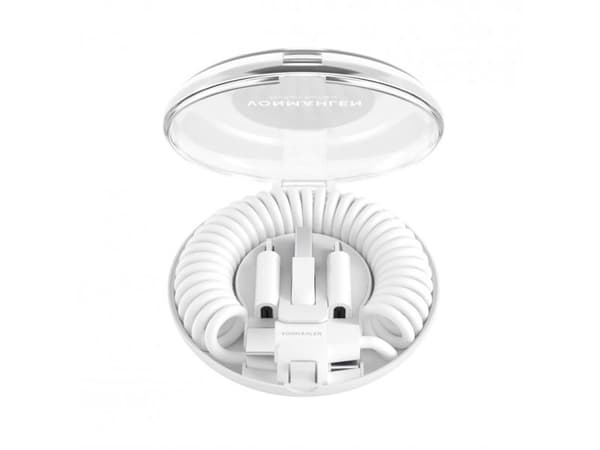 Vonmählen allroundo c, 0,75 m, USB C, USB C, USB 2.0, 0,48 Gbit/s, Vit