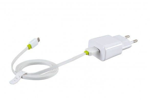 iBOX C-31 - Strömadapter - 2 A (USB) - på kabel: Micro-USB