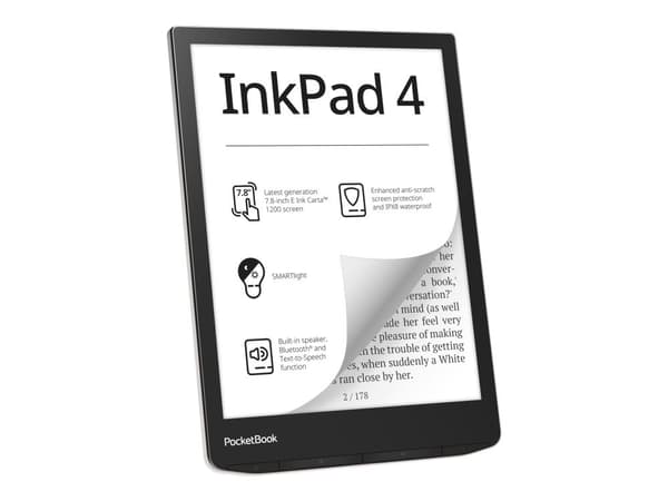 PocketBook InkPad 4 - e-kirjan lukulaite