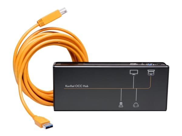 Konftel One Cable Connection Hub - Videokonferanseinnretning - power adapter included