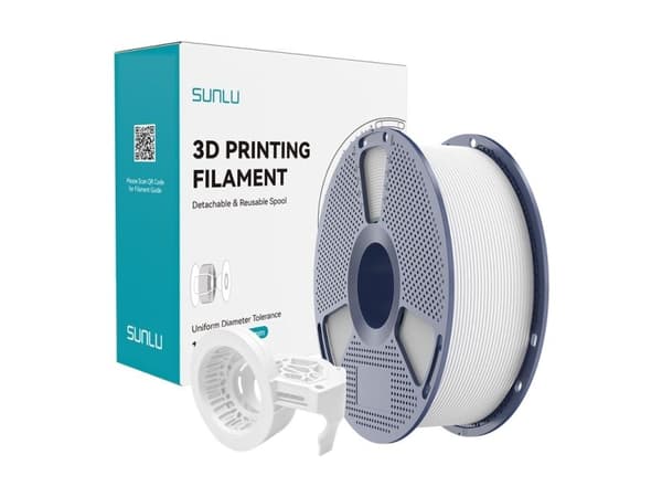 Sunlu PETG High-Speed matt filament (hvit)