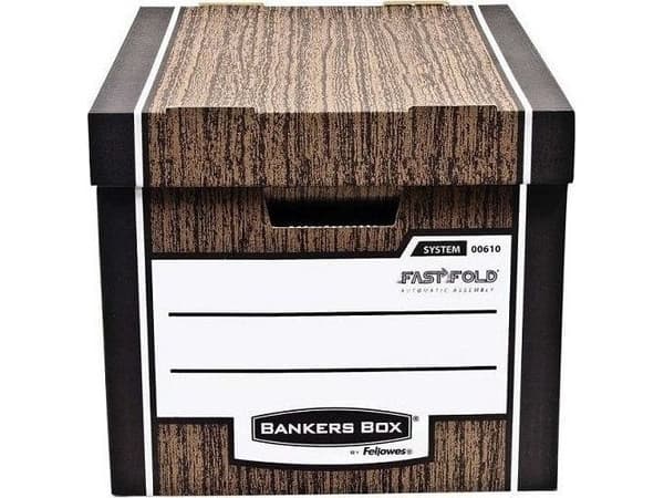 Fellowes trestruktur Fast Fold 10 stk. brune