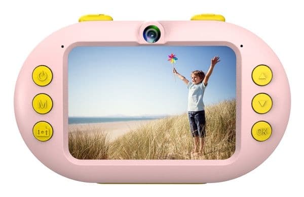 AgfaPhoto Rosa digitalkamera AGFA Realikids vanntett. Rosa