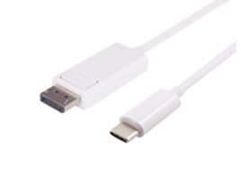 MicroConnect - Extern videoadapter - USB-C 3.1 - DisplayPort - vit