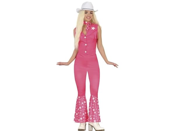 Pink cowgirl-dräkt