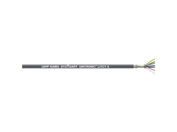 LAPP 44604-100 Datakaapeli UNITRONIC® LiYCY A 4 x 0,14 mm² Grå 100 m