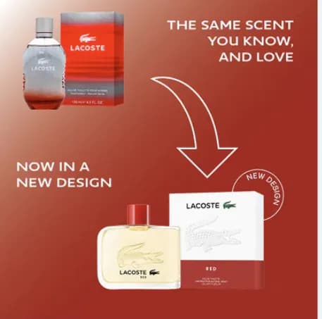 Lacoste - Red EDT 125 ml