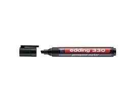 Permanent markerare Edding 330, sned, svart