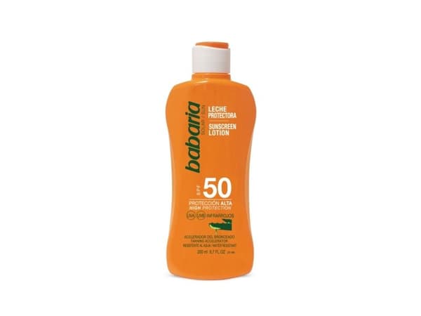 Babaria Sunscreen Lotion With Aloe Vera Spf 50 200ml