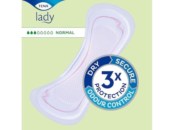 TENA Discreet Normal 12, Valkoinen, 12 kpl