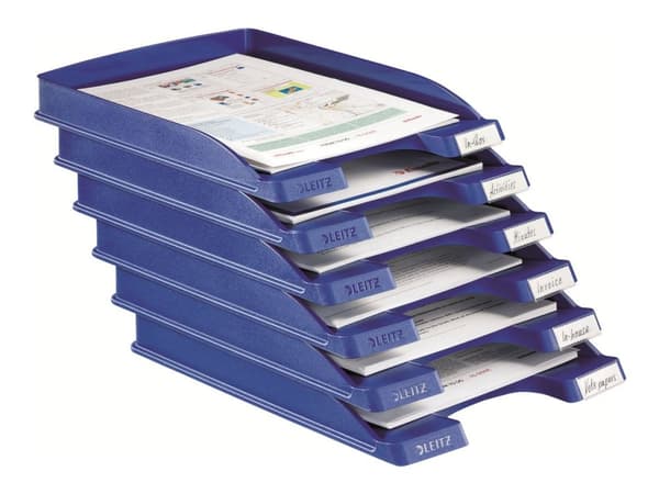 Leitz Plus Slim - Brevbakke - for A4 (210 x 297 mm) - blå