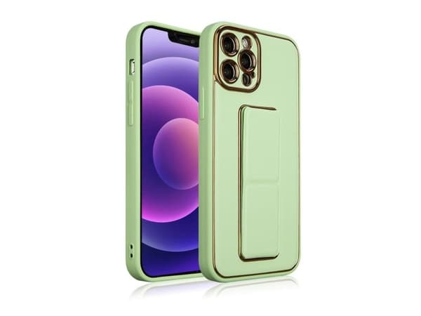 Uusi Kickstand Kotelo iPhone 13 Pro Max jalusta vihreä