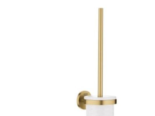 Grohe Essentials toalettborsteset - Borstad mässing