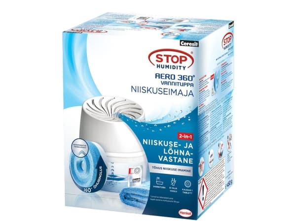 Fuktabsorberende STOP TOILET 450 g