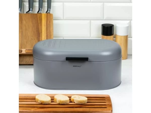 KingHoff brödförvaring i stål (KH-1712)