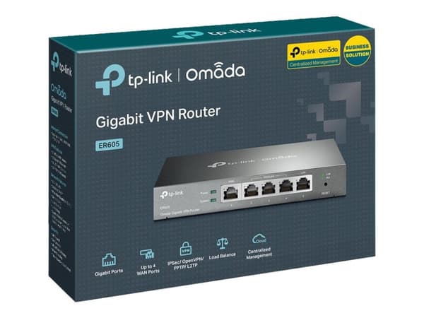 TP-Link Omada ER605 V1 - Ruter 1GbE