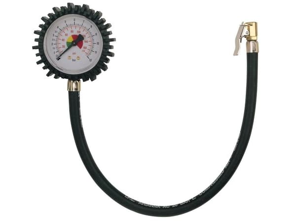 Fortrykstester manuel med  slange  & manometer