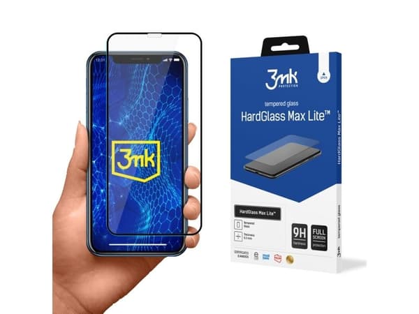 3MK 3MK HG Max Lite iPhone Xr musta musta musta universaali