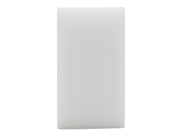 Securit SPONGE-2, Suorakulmainen, Valkoinen, Melamiini, Yksivärinen, CE, 165 mm
