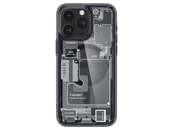 Spigen ACS06721, Suojus, Apple, iPhone 15 Pro, 15,5 cm (6.1"), Musta