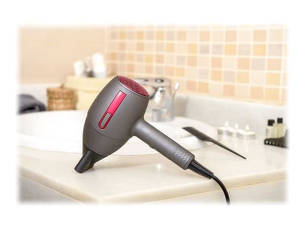 Solac SH7087 Fast Ionic Dry 2000 - Hårtork - gray/pink
